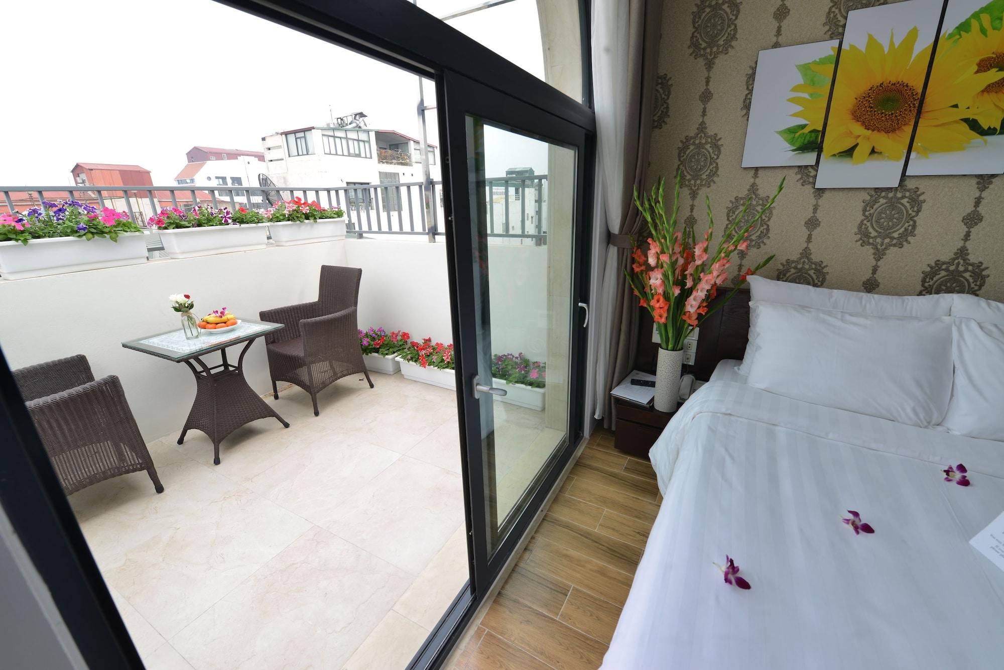 Bella Rosa Hotel & Travel Hanoi Exteriör bild